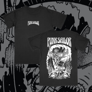 Camiseta Sharkskull negra